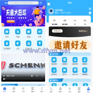 全新项目投资理财系统/投资众筹系统/自带im即时通讯-大发海外源码
