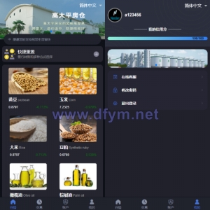 二开版微交易系统/粮食微盘系统/双语言微盘-大发海外源码