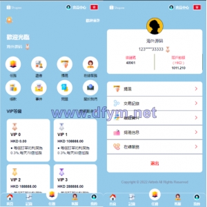 新UI海外抢单刷单系统/卡单刷单系统/订单自动匹配系统-大发海外源码
