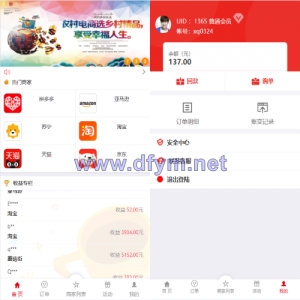 伪商城刷单系统/订单自动匹配系统/带预设/代理后台-大发海外源码