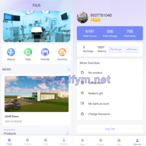 新版海外投资理财系统/理财投资分红系统/红包赠送-大发海外源码