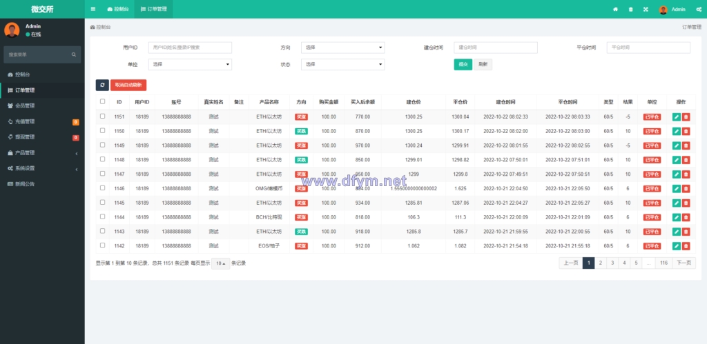 图片[13]-全新K线正常/fastadmin框架双语言外汇系统/微盘系统仿交易所/USDT支付-大发海外源码