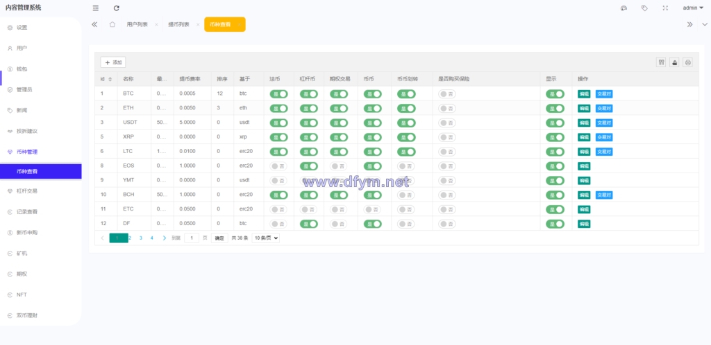 图片[27]-全新区块链交易所/IEO/锁仓挖矿/秒合约/币币交易/双套UI-大发海外源码