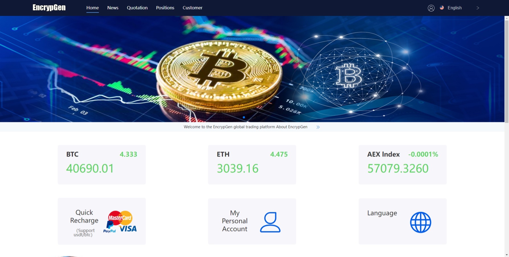 全新PC版微盘系统/微盘外汇系统/USDT充值/九种语言/实名认证-大发海外源码