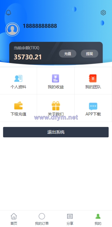 图片[11]-定制版六国语言/充电宝投资/海外虚拟投资理财/TRX充值-大发海外源码