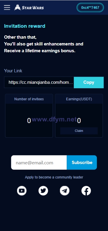 图片[7]-英文版星球大战区块链/锁仓挖矿/挖矿投资系统/MetaMask登录-大发海外源码