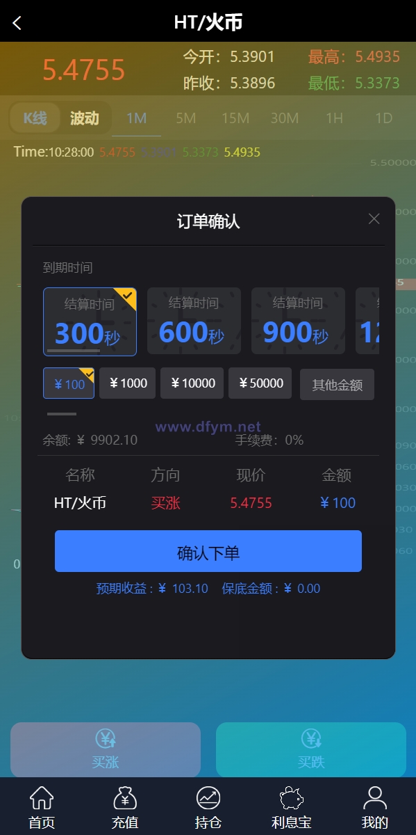 图片[3]-新框架/全新修复版微交易系统/虚拟币理财系统/微盘交易系统/K线正常-大发海外源码