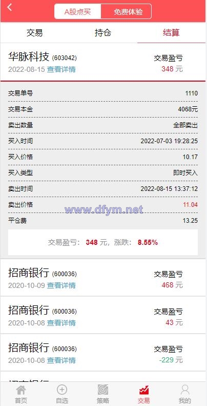 图片[8]-2022修复版策略配资系统/A股股票系统/买点策略-大发海外源码