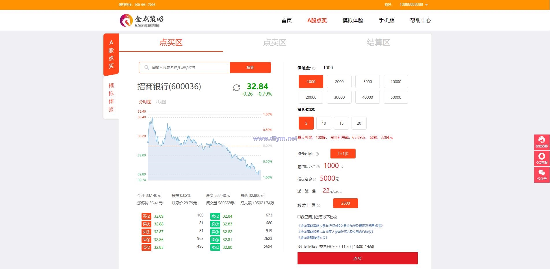 图片[11]-2022修复版策略配资系统/A股股票系统/买点策略-大发海外源码