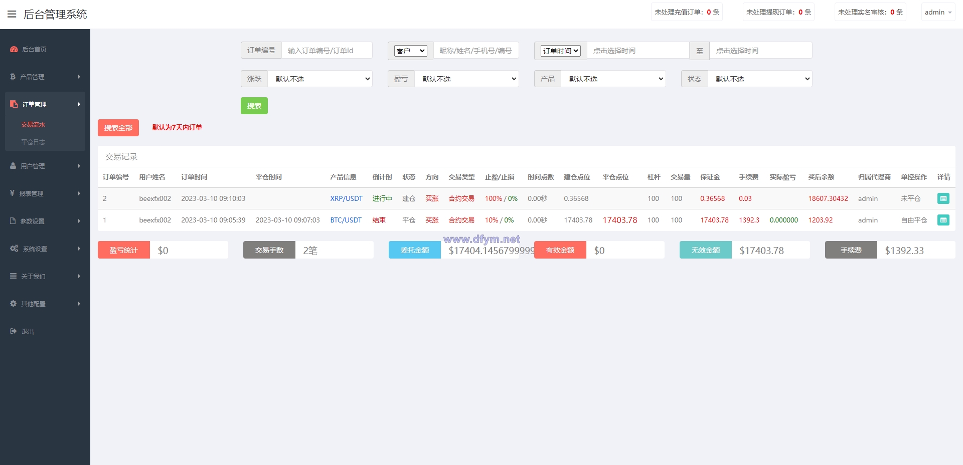 图片[16]-全新伪交易所系统/虚拟币期货外汇合约交易/微盘时间盘微交易源码-大发海外源码