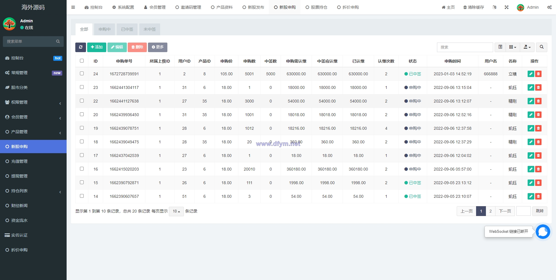图片[12]-二开版台湾股票系统/申购折扣交易系统/股票配资源码-大发海外源码