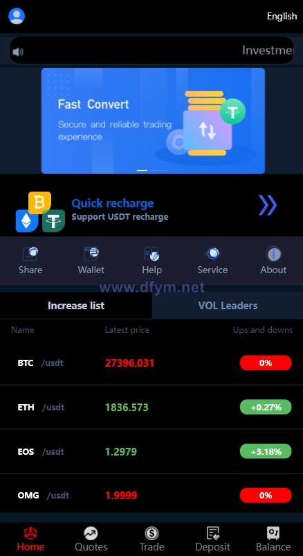 海外多语言微交易系统/虚拟币微盘源码/伪交易所源码-大发海外源码