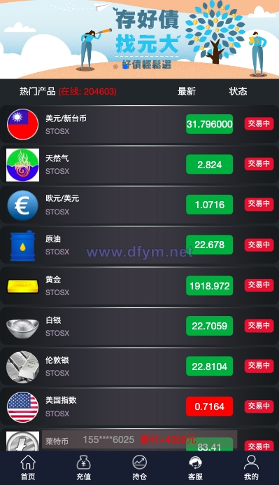 图片[4]-多语言微交易系统/期货外汇虚拟币/海外微盘源码-大发海外源码