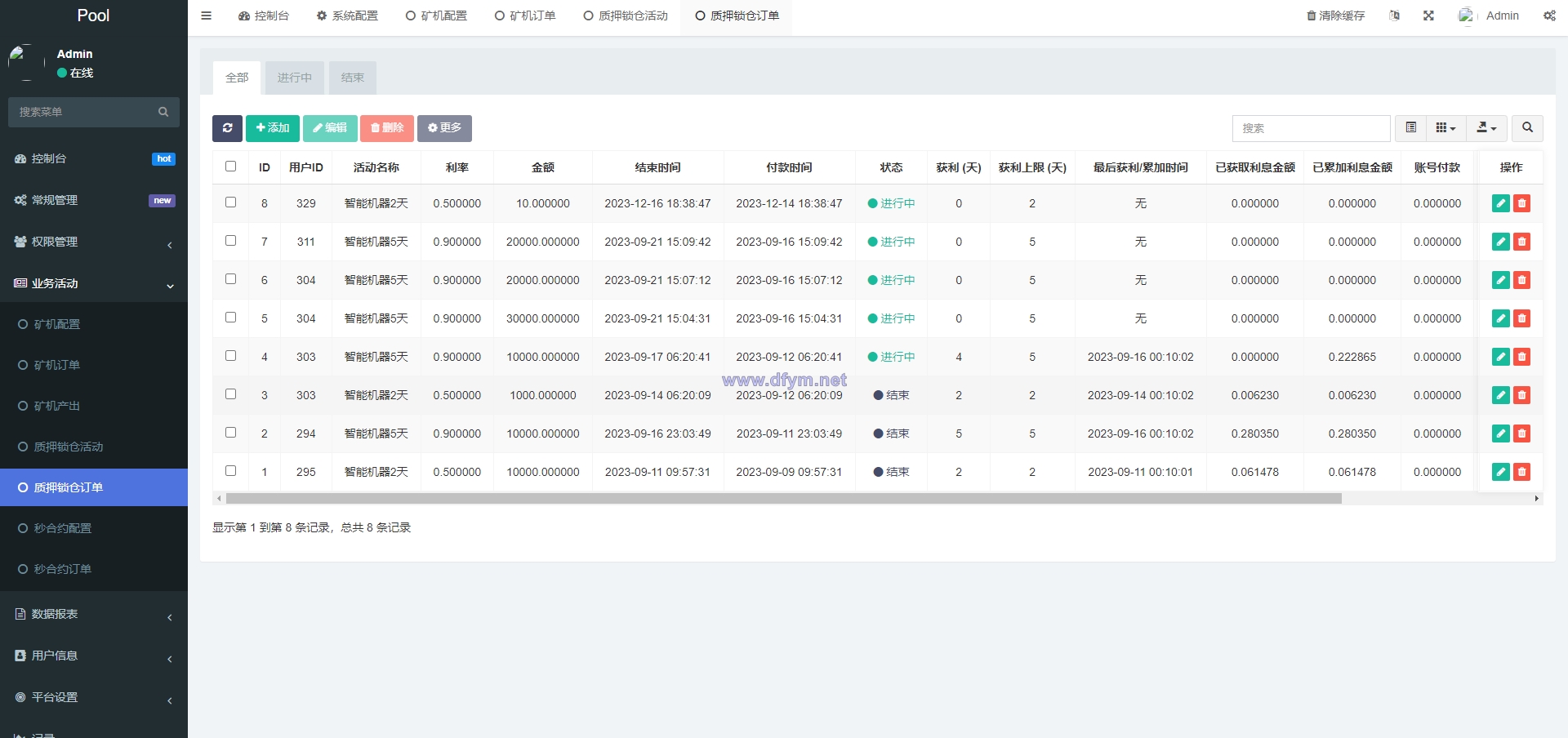 图片[15]-DAPP质押秒U/ERC质押挖矿/ERC授权盗U/前端vue-大发海外源码