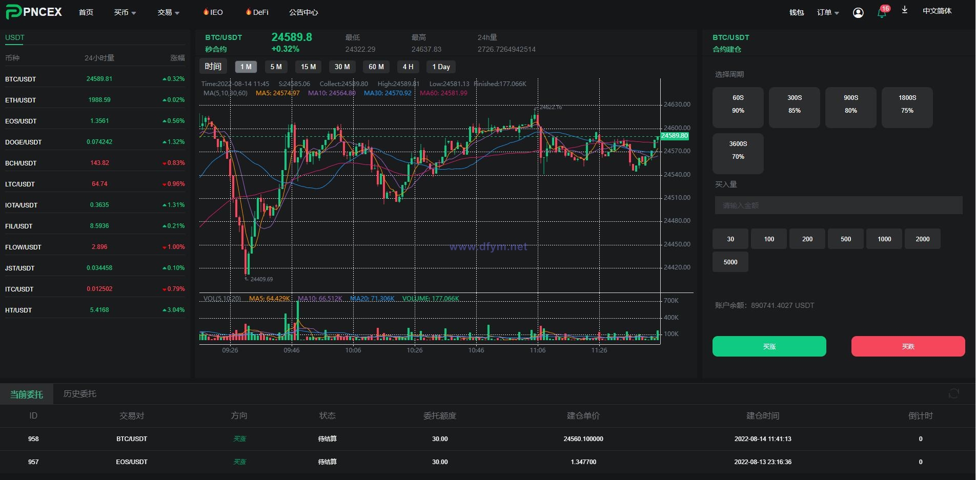 图片[17]-全新优化版区块链交易所/币币秒合约交易/IEO认购/质押挖矿-大发海外源码