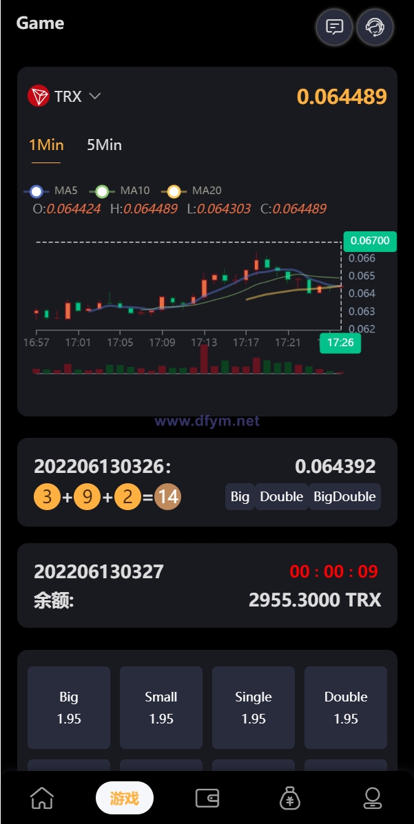 图片[3]-完整版区块链游戏/trx投注竞猜游戏/trx下注游戏/前端uinapp-大发海外源码