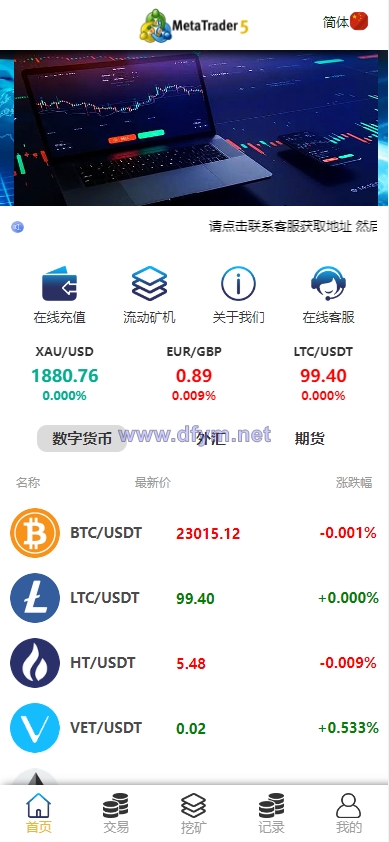 图片[2]-定制版MT5微交易系统/MT5微盘系统/矿机质押/外汇虚拟币微盘源码-大发海外源码