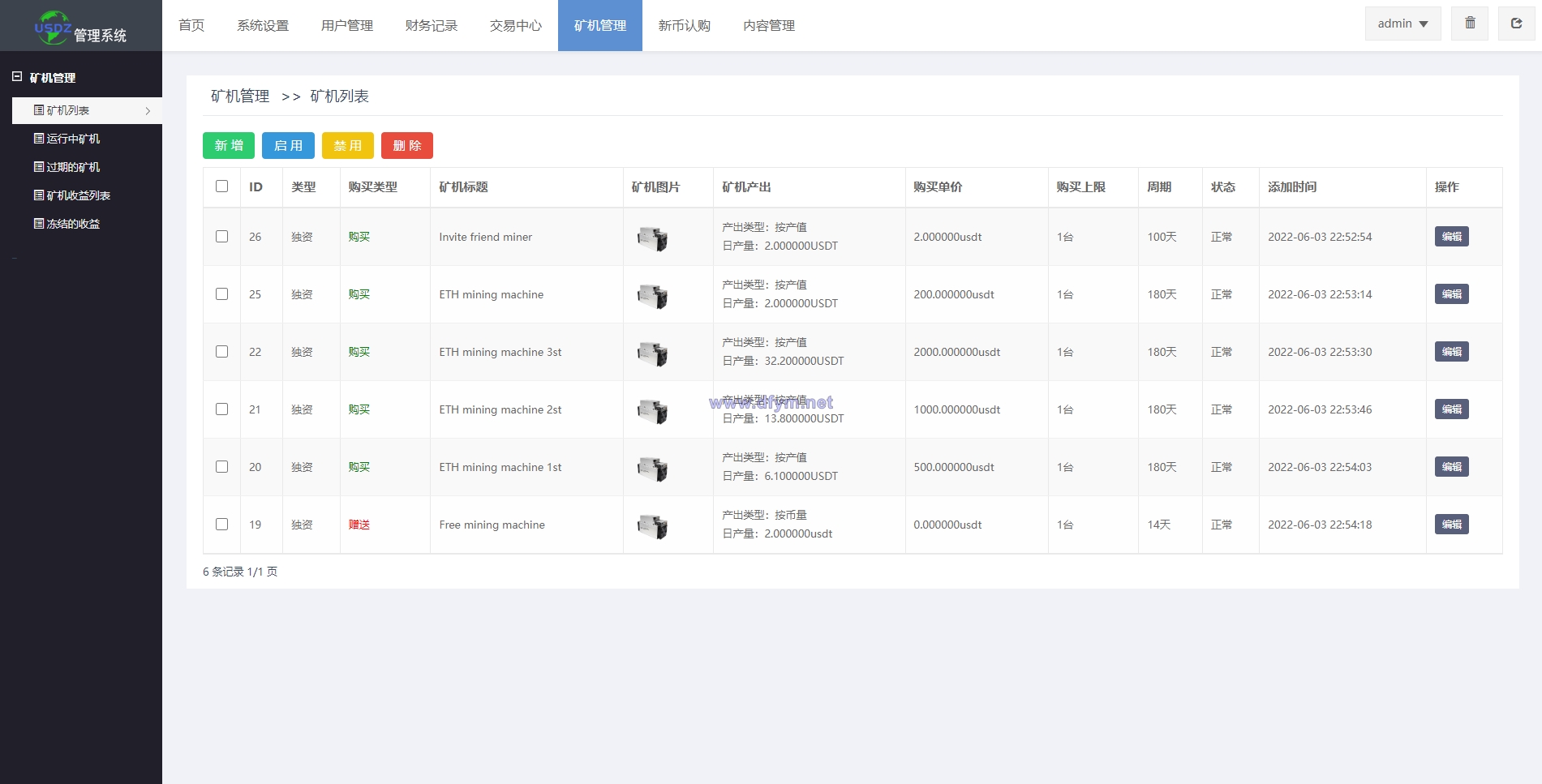 图片[19]-二开版多语言交易所/秒合约交易/质押矿机/新币认购-大发海外源码