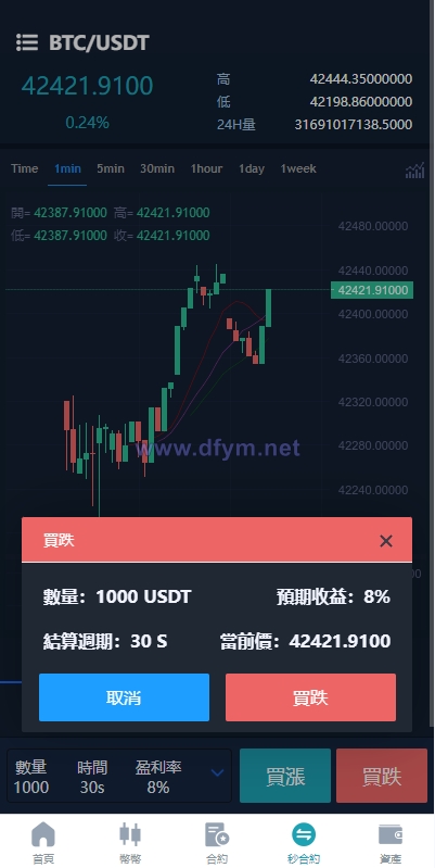 图片[5]-多语言交易所系统/币币交易/合约秒合约交易所/质押挖矿-大发海外源码
