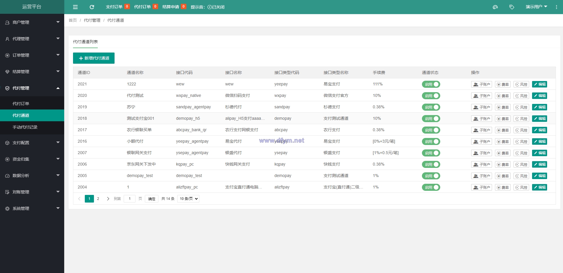 图片[6]-XxPayPro最终版/XxPay聚合支付系统/三方支付源码-大发海外源码