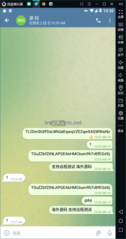 图片[2]-全新开发假飞机系统/钱包地址更换系统/假telegram源码-大发海外源码