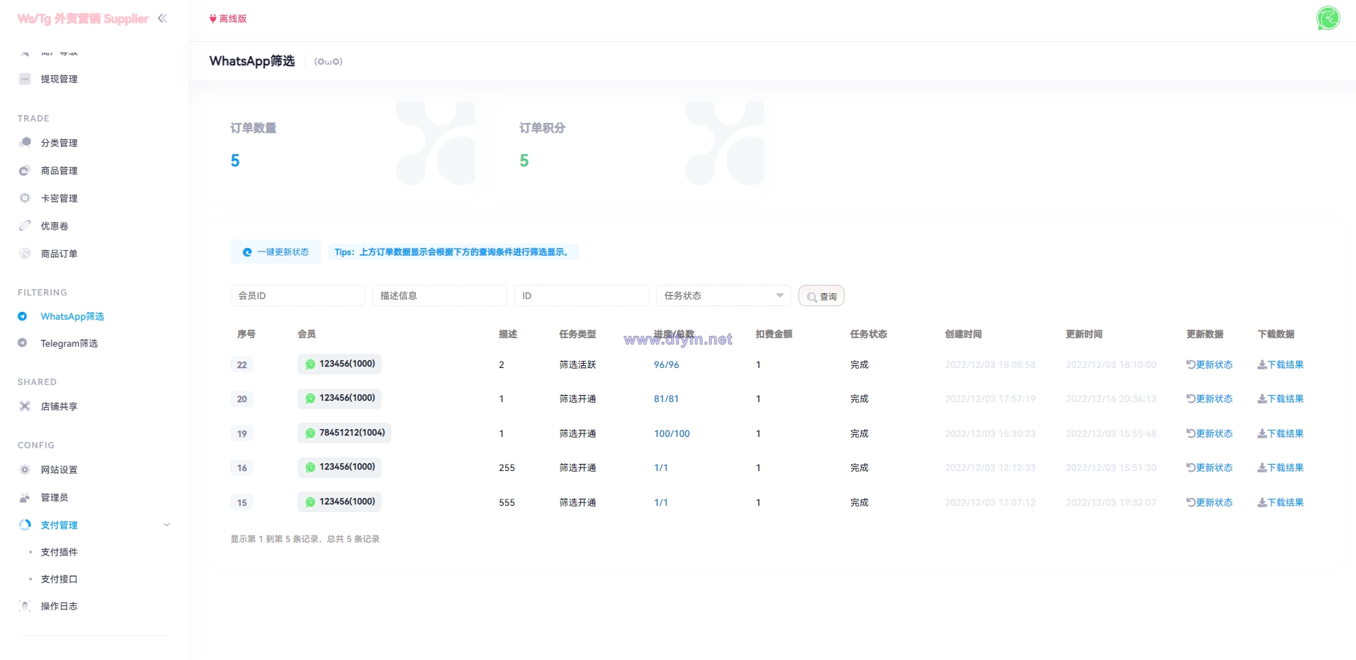 图片[10]-WhatsApp筛选Ws/Tg外贸营销Supplier推特号/FB号/谷歌号/小火箭Ws/Channel社交账号-大发海外源码