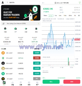 最新UI交易所/币币秒合约交易/IEO认购/质押挖矿/13种语言-大发海外源码