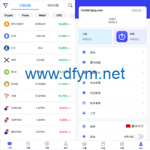 海外FX7综合外汇交易所系统/合约挂单交易/秒合约交易/K线全局控-大发海外源码