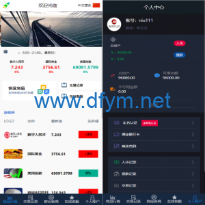 证券微交易系统/期货微盘源码/时间盘投资理财-大发海外源码
