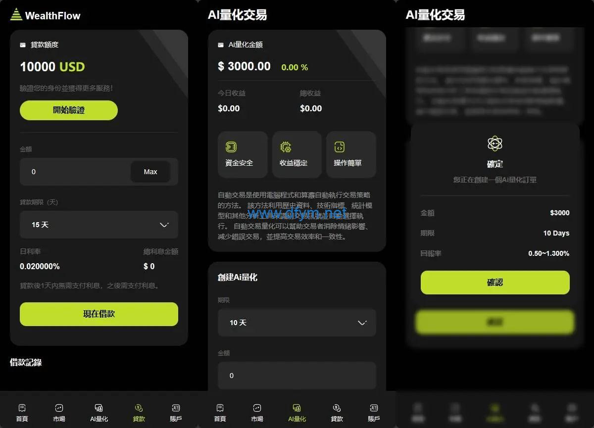 图片[3]-多语言综合交易所系统/外汇/期货虚拟币交易/AI量化/贷款-大发海外源码
