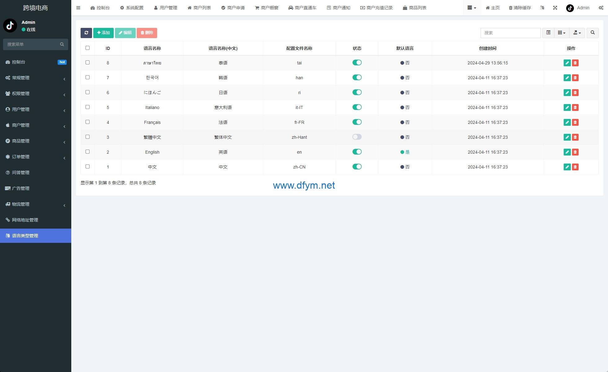 图片[26]-新版Tiktok跨境商城系统/多语言tiktok商城/内置客服/内嵌tiktok-大发海外源码