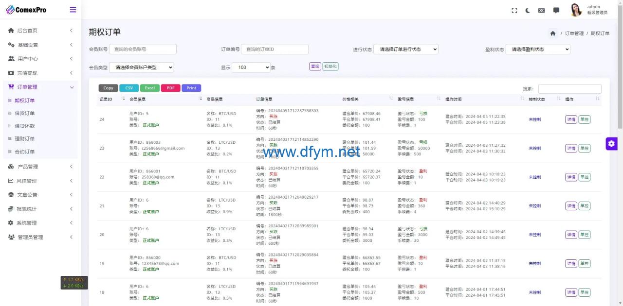 图片[11]-多语言综合交易所系统/外汇/期货虚拟币交易/AI量化/贷款-大发海外源码