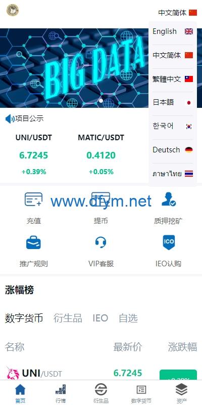 图片[2]-新版多语言交易所系统/虚拟币外汇交易/期权合约交易-大发海外源码